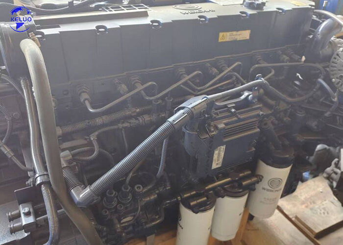 340 л.с. 6-цилиндровый двигатель для строительных машин Дизельный двигатель Assy WP7.340E53 для тяжелых грузовых автомобилей, цементного смесителя, колесного погрузчика